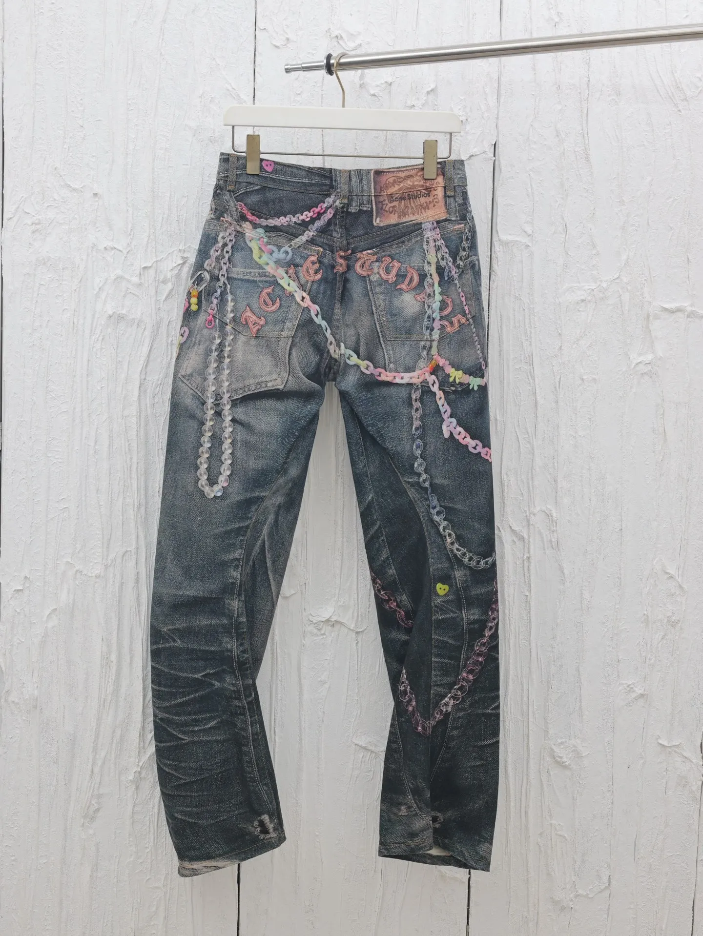 Acne Studio 3D M ， 、 。 trompe loeil ， Blue 。 ， ， Same Style ， ， ， ， Same Style！ Size：42/44/46/48/50